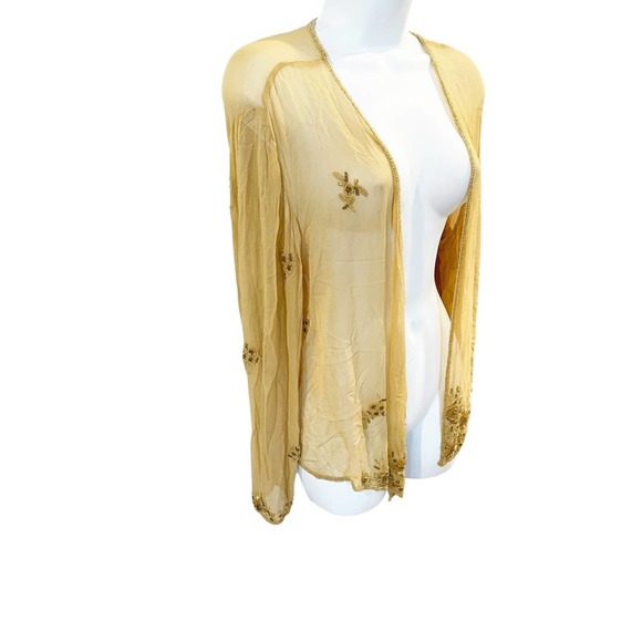 NWT Scala Style 25360 Tea Length Mother of Bride Dress with Jacket Art Deco 14 - Picture 12 of 16